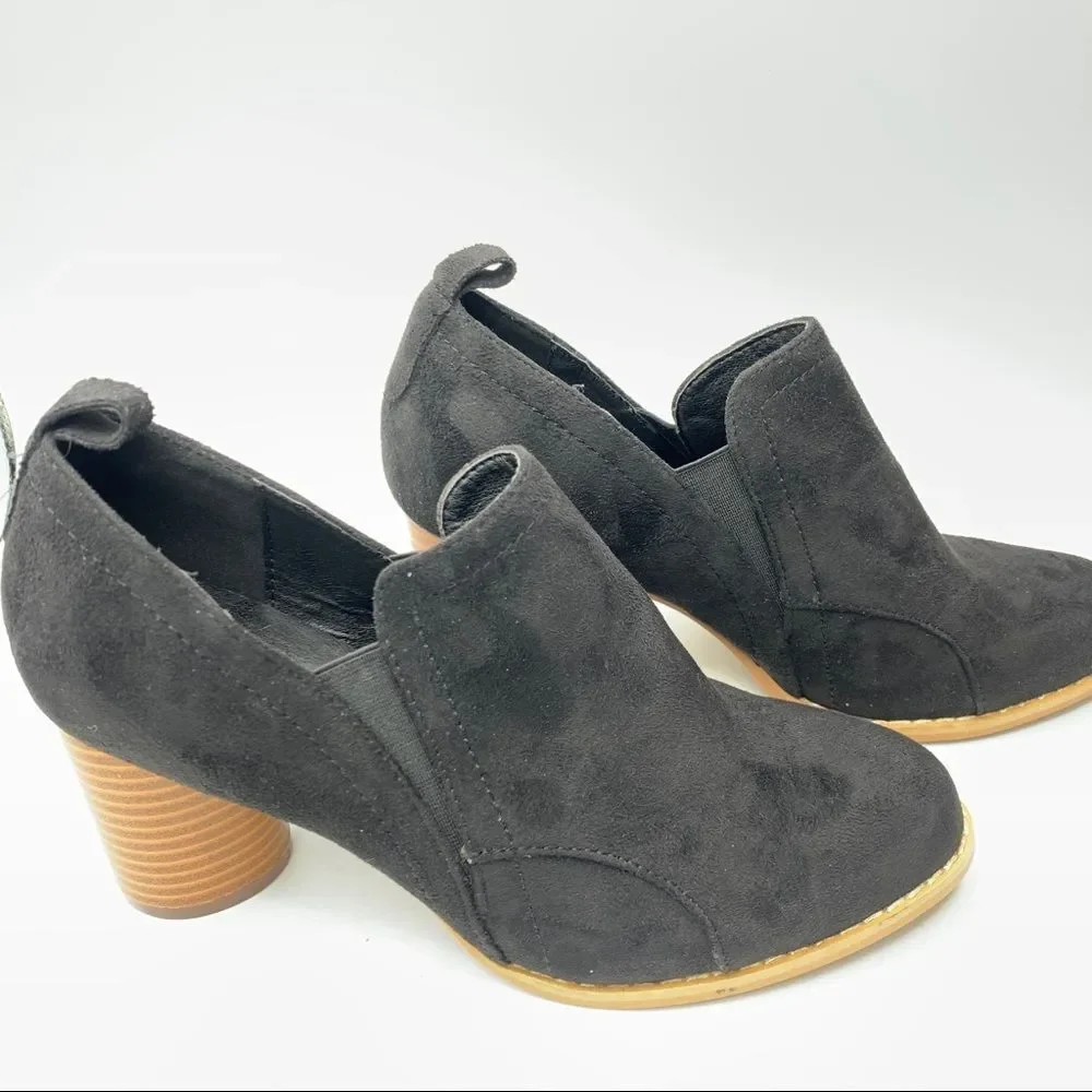 Jolimall Black Shooties Booties Shoe